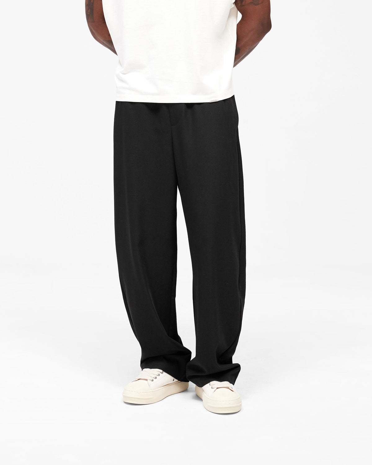 Initial Tape Pant - Jet Black