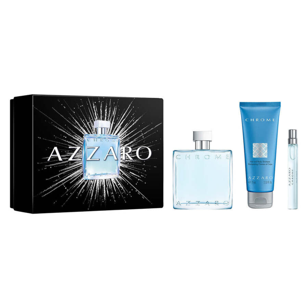 Chrome 3pcs Gift Set For Men