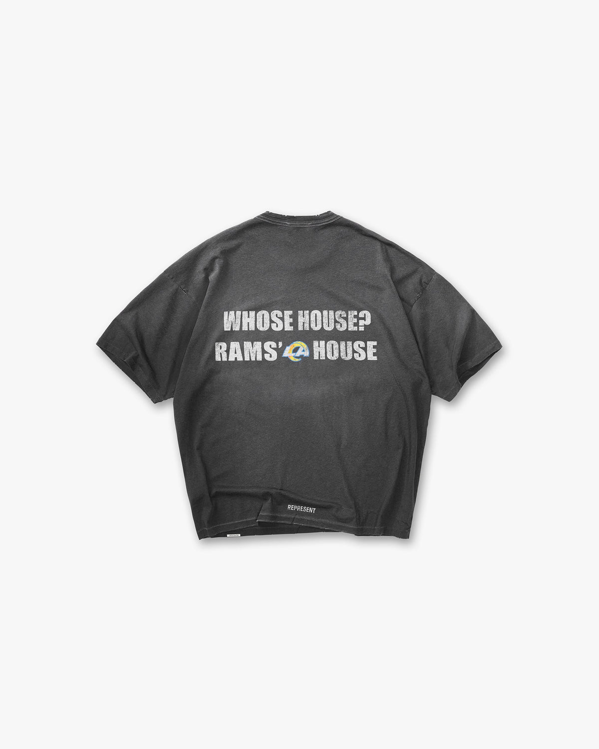 Los Angeles Rams x Represent T-Shirt - Stained Black