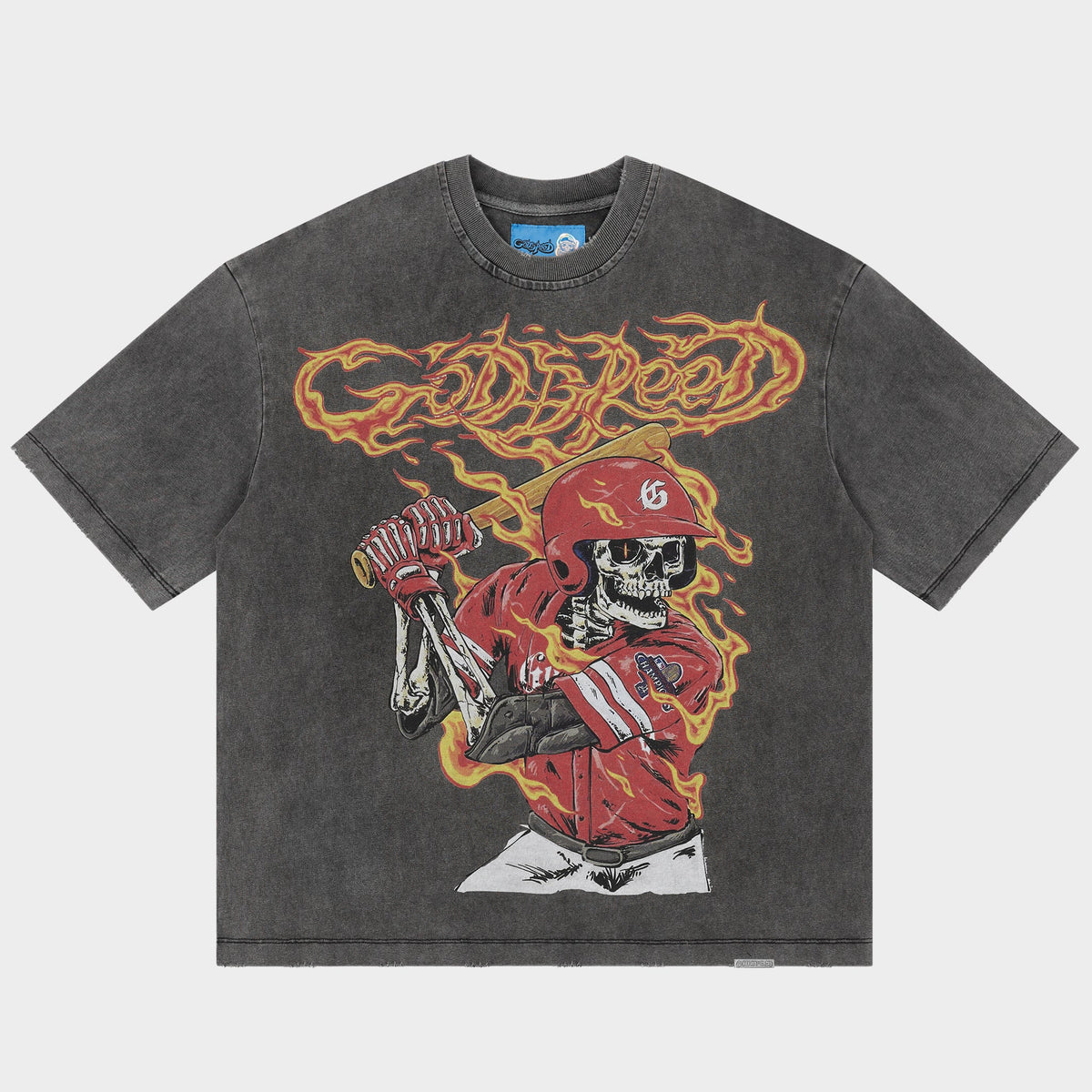 Slugger T-shirt NG (Grey Wash)