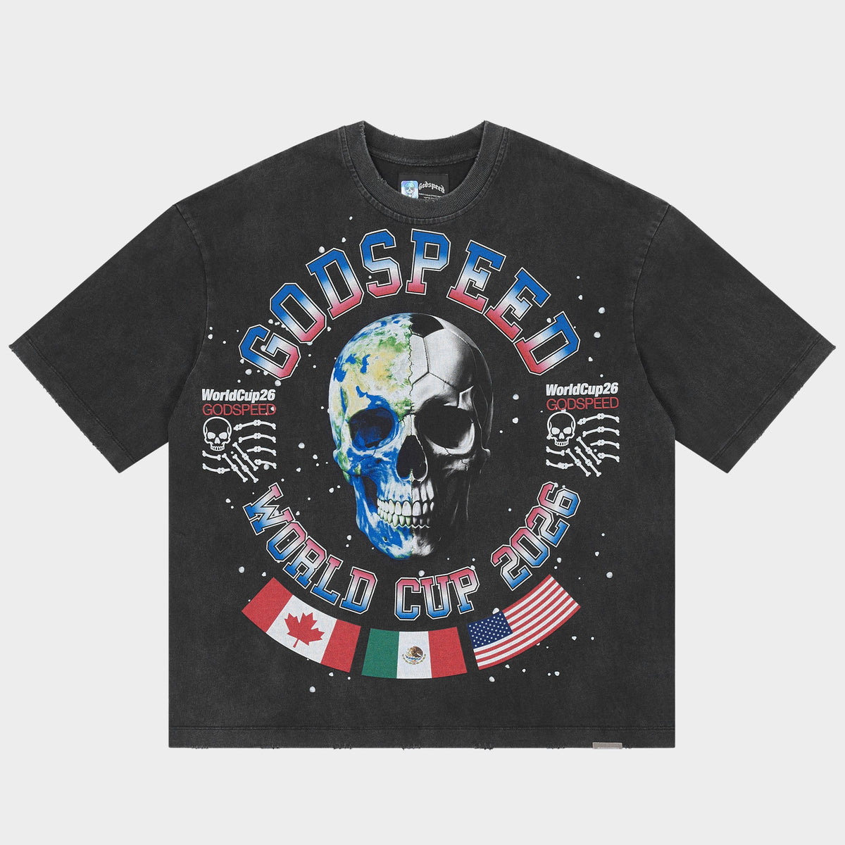 Planet Fútbol T-shirt (Black)