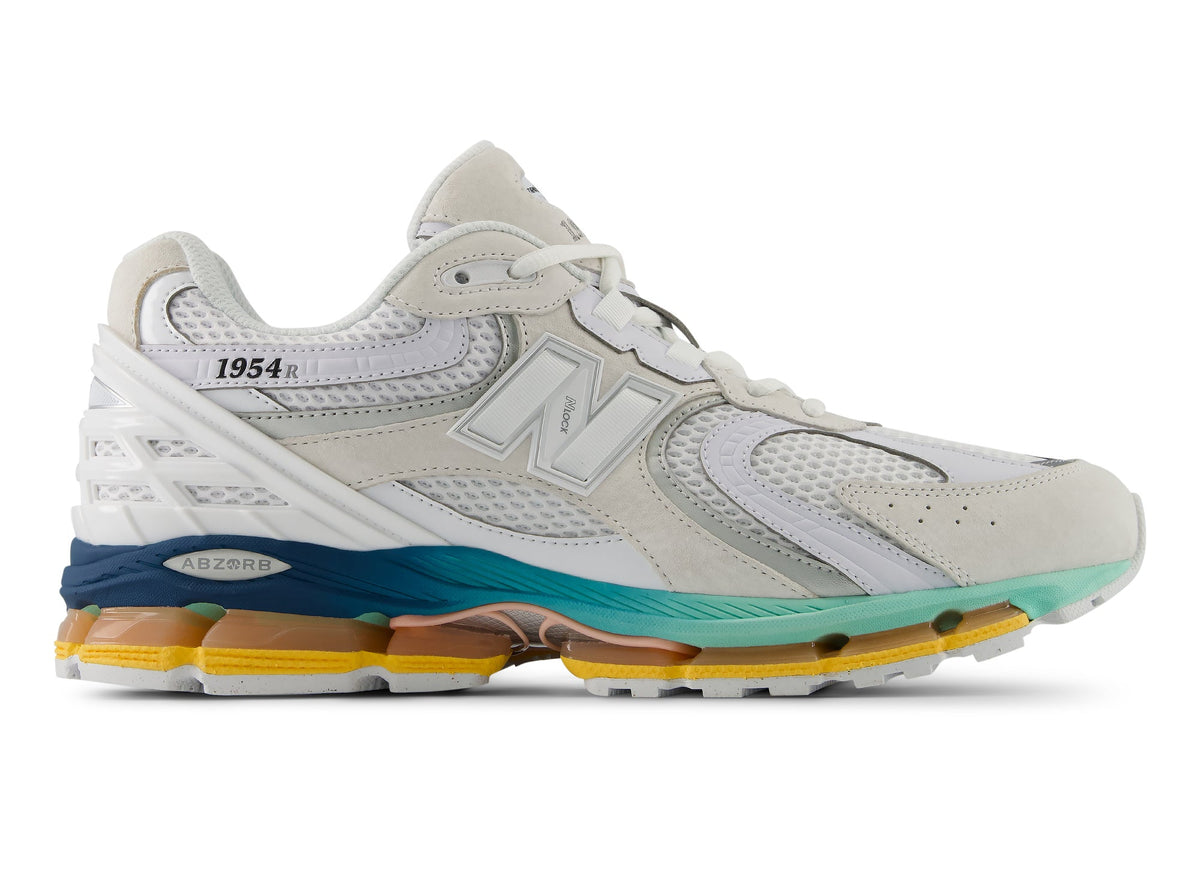 New Balance 1954R in Reflection/White/Bright Mint