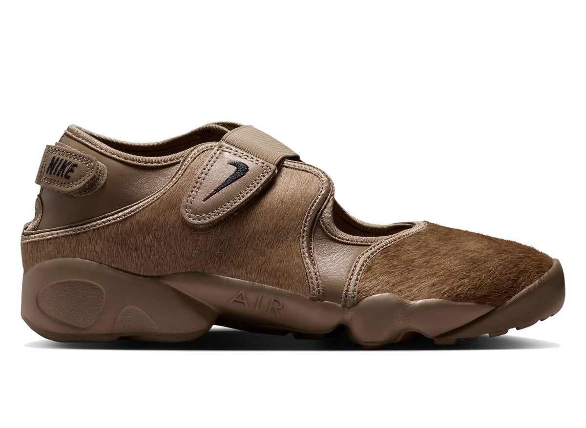 Women's Nike Air Rift in Dark Driftwood / Black