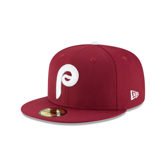 Philadelphia Phillies Boho Wool Retro Crown 59FIFTY Fitted Hat