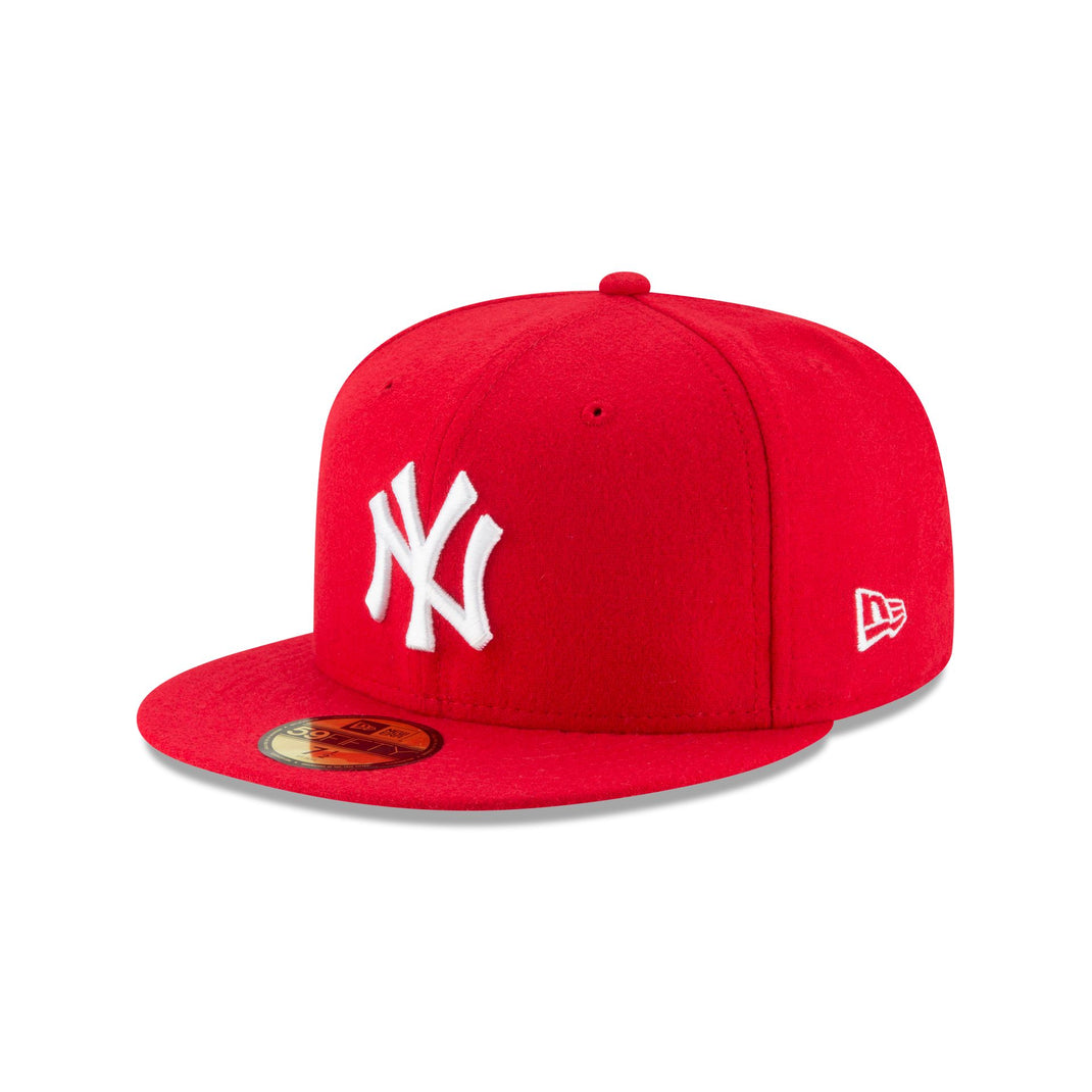 New York Yankees Gray Basic 59FIFTY Fitted Hat
