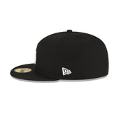New York Yankees Black and White Basic 59FIFTY Fitted Hat