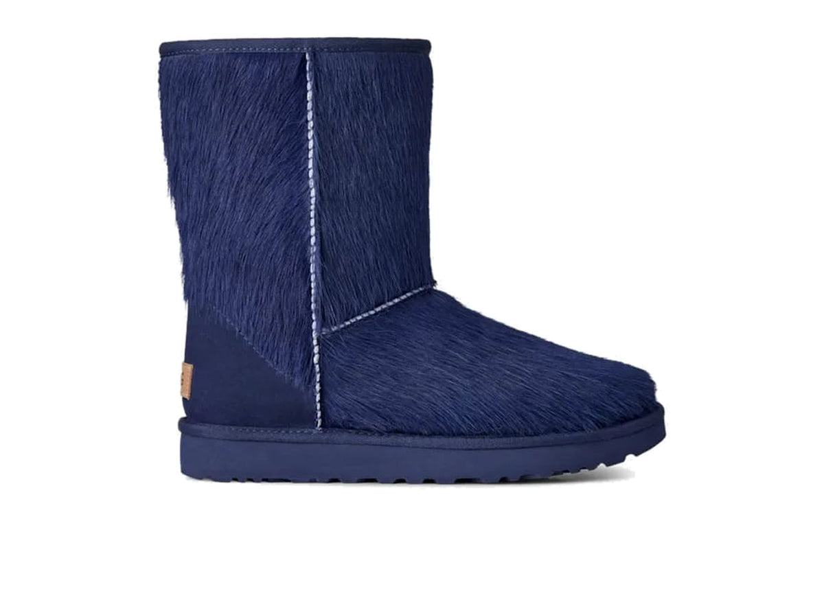 UGG Classic Short Calf Hair in High-Voltage Blue