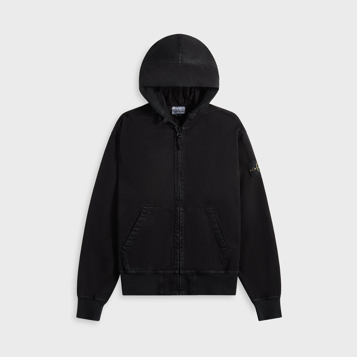 Stone Island Hoodie Sweater - Black