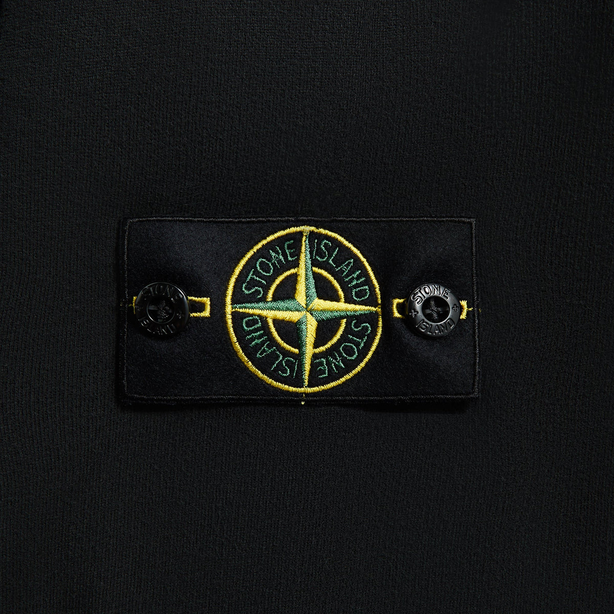 Stone Island Hoodie Sweater - Black