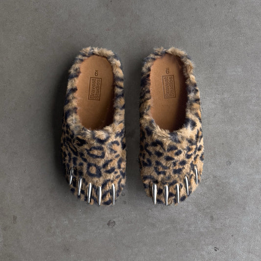 Leopard Claw Mules