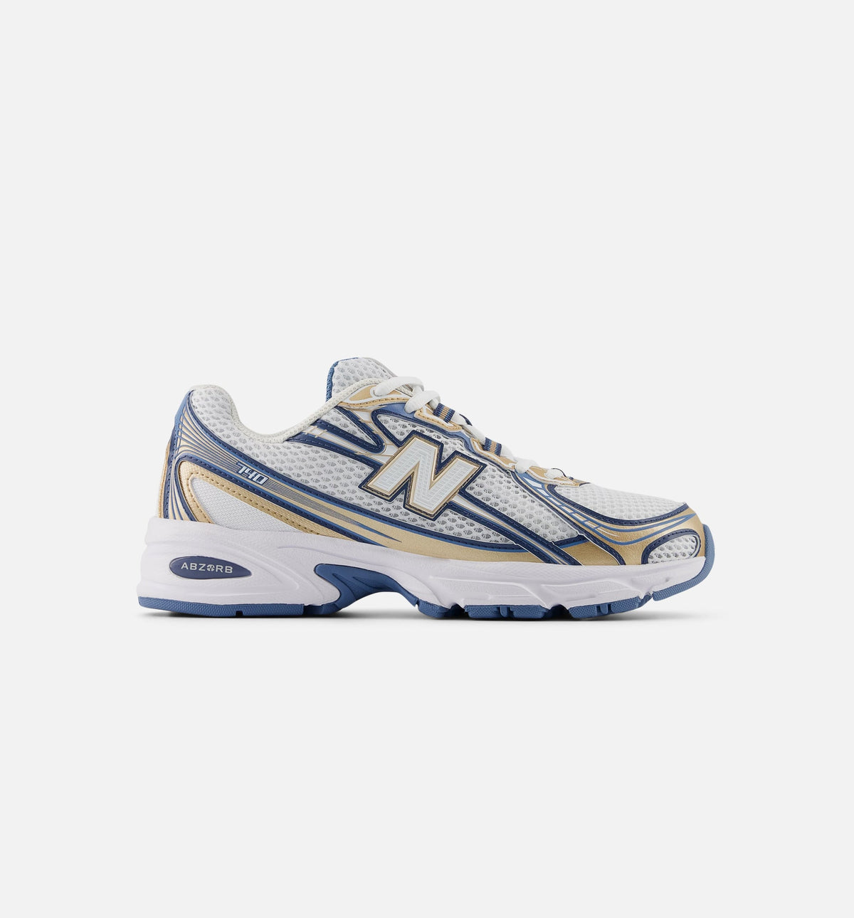 740 Mens Lifestyle Shoe - Heron Blue/Vintage Indigo/Gold Metallic/Sea Salt