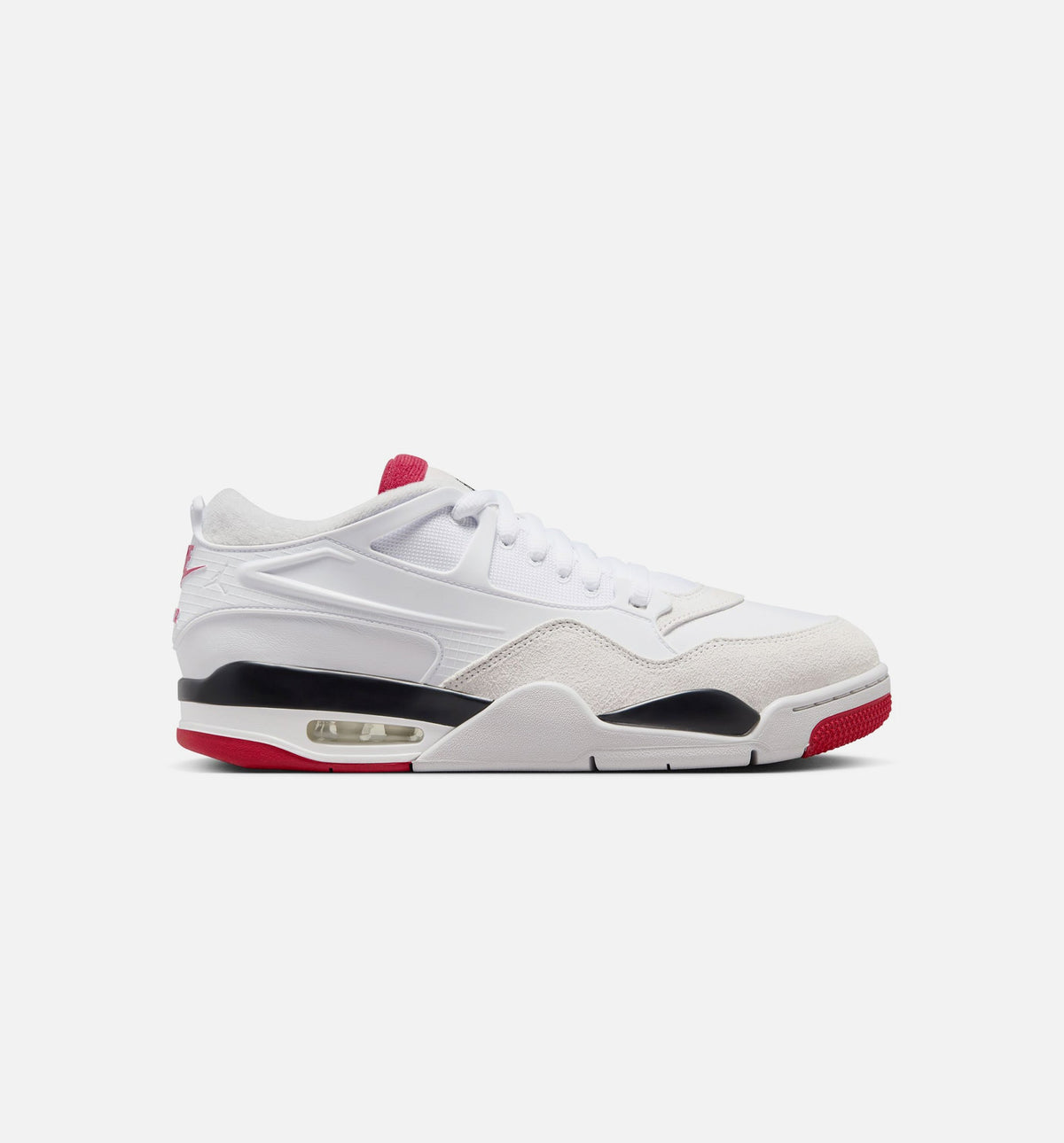 Air Jordan 4 RM Mens Lifestyle Shoe - White/Black/Neutral Grey/Varsity Red