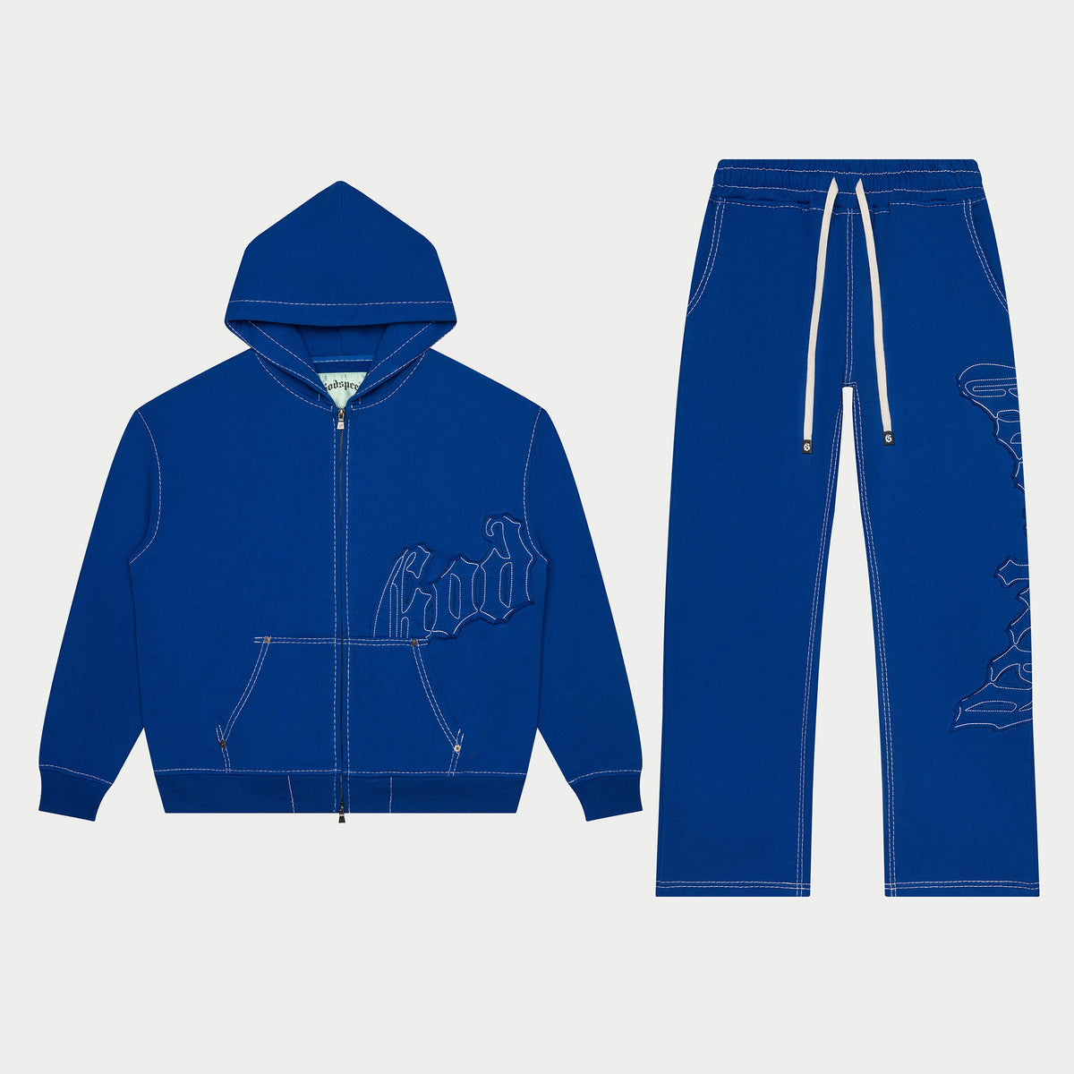 OG Logo Sweatsuit Stitched (Blue)