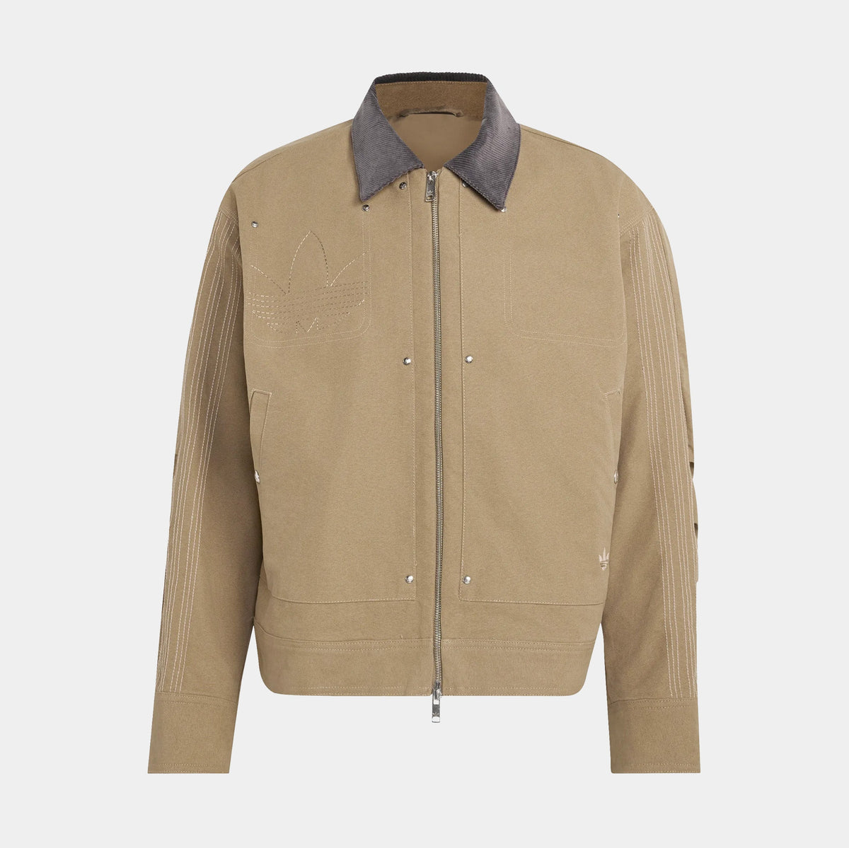 Premium Essentials Bomber Mens Jacket (Khaki Six)