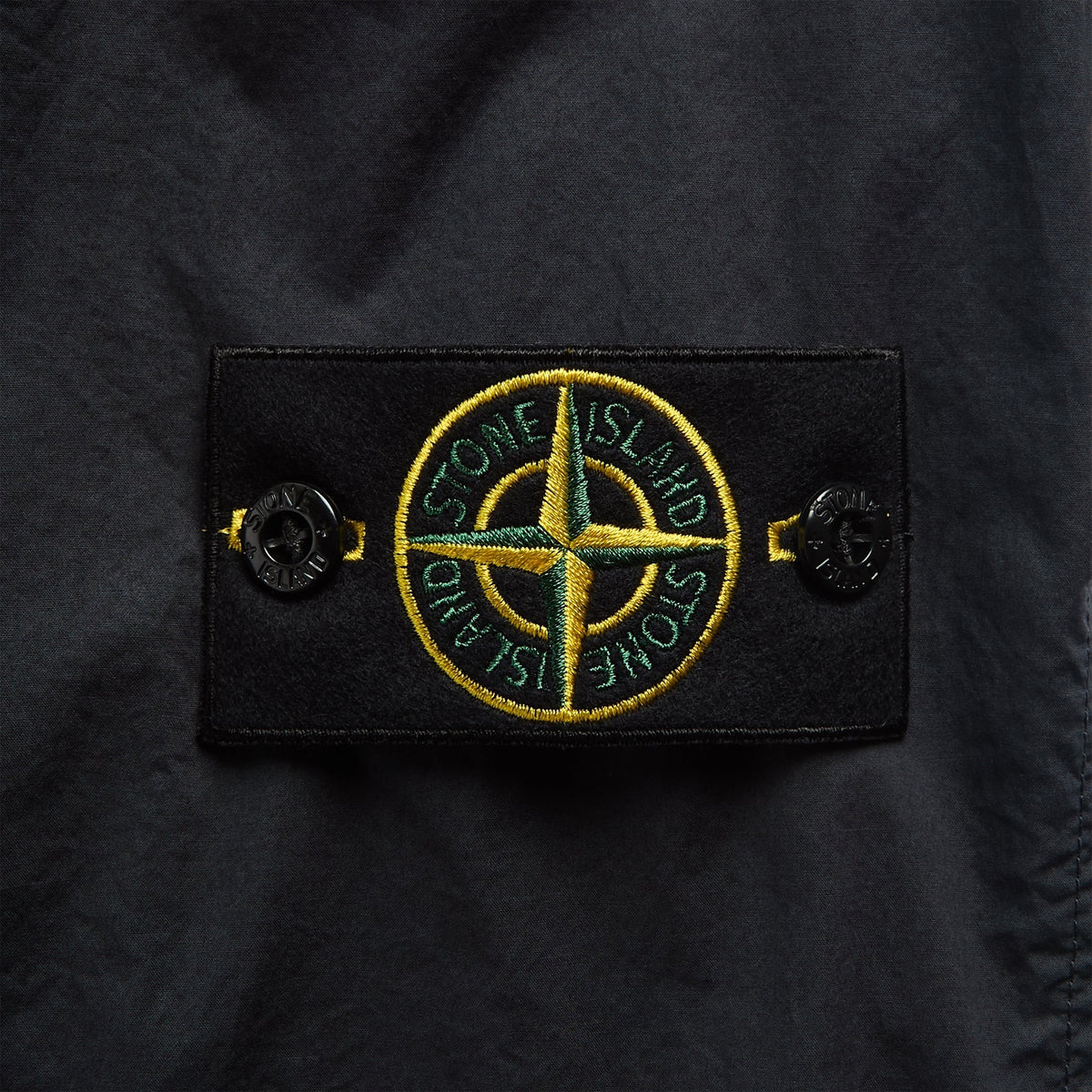 Stone Island Stretch Cotton Overshirt - Navy Blue