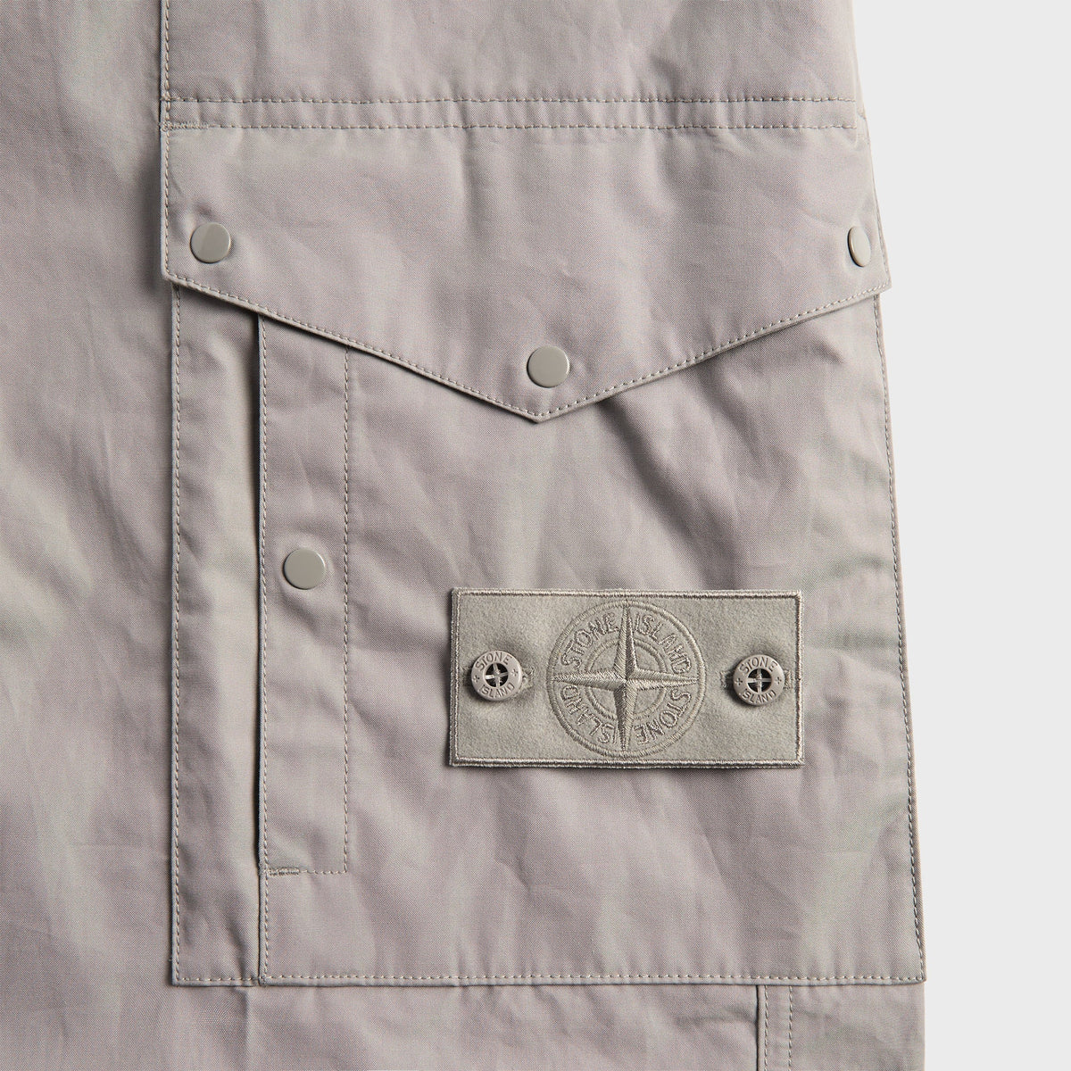 Stone Island Ghost All-Weather Cotton Cargo Pant - Dust Grey