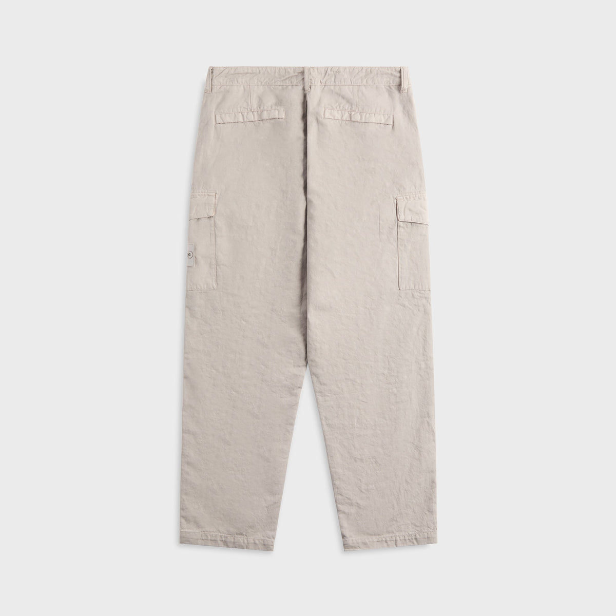 Stone Island Ghost Cotton-Linen Canvas Trouser - Dust Grey