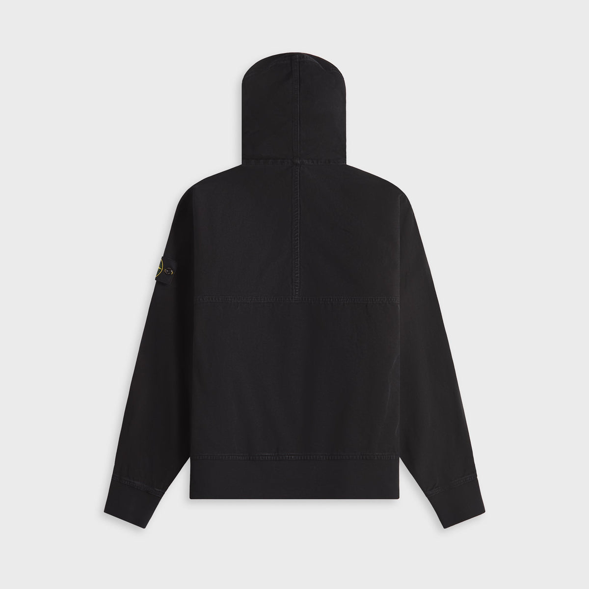 Stone Island Hooded Sweatshirt - Black