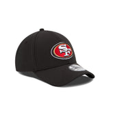 San Francisco 49ers Team Classic Black 39THIRTY Stretch Fit Hat