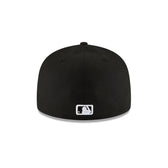 Detroit Tigers Basic Black and White 59FIFTY Fitted Hat