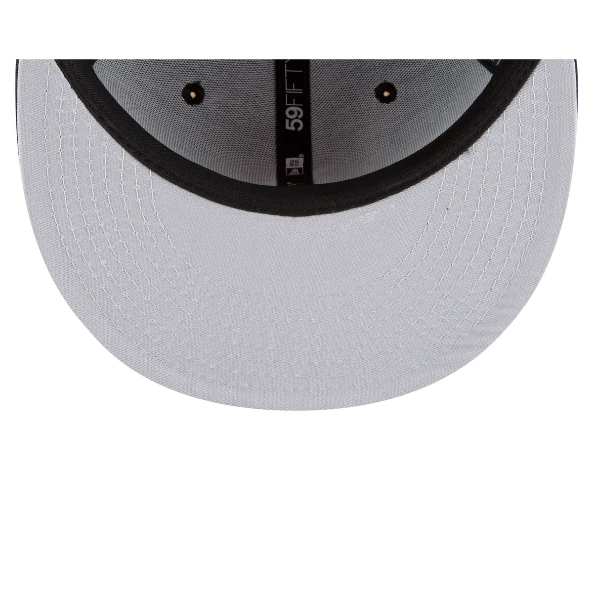 Detroit Tigers Basic Black and White 59FIFTY Fitted Hat