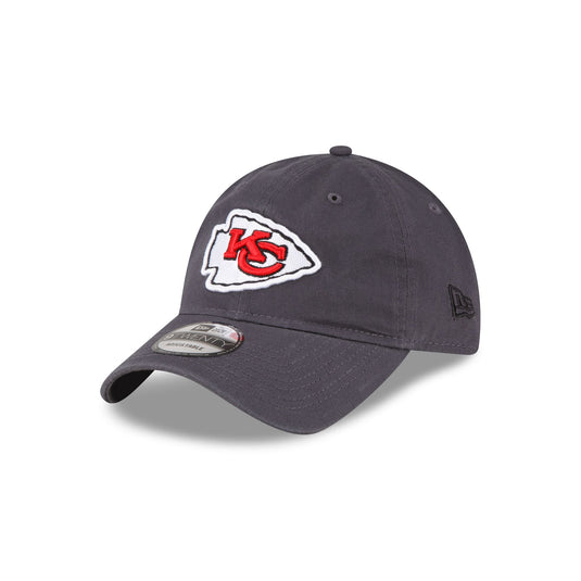 Kansas City Chiefs Black 9TWENTY Adjustable Hat