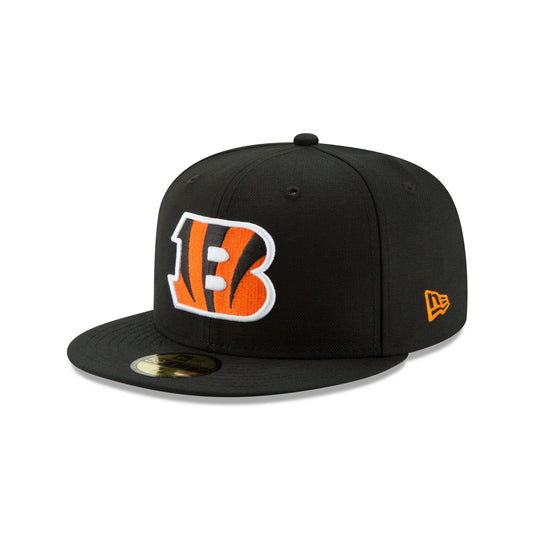 Cincinnati Bengals Basic Black On Black 9FIFTY Snapback Hat
