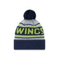 Dallas Wings Team Pom Knit Hat