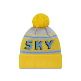 Chicago Sky Team Pom Knit Hat