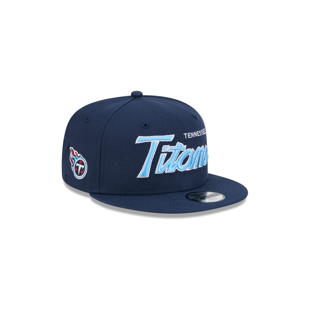 Tennessee Titans Basic Black on Black 9FIFTY Snapback Hat