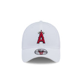 Los Angeles Angels Optic White 39THIRTY Stretch Fit Hat