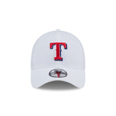 Texas Rangers Optic White 39THIRTY Stretch Fit Hat