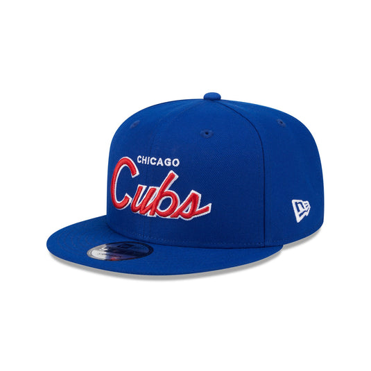 Chicago Cubs Gray 9FORTY Stretch-Snap Hat