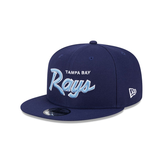 Tampa Bay Rays Script Kids 9FIFTY Snapback Hat