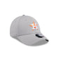 Houston Astros Gray 9FORTY Stretch-Snap Hat