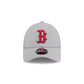 Boston Red Sox Gray 9FORTY Stretch-Snap Hat