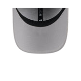 Los Angeles Lakers Gray 9FORTY Stretch-Snap Hat