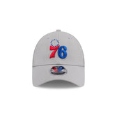 Philadelphia 76ers Gray 9FORTY Stretch-Snap Hat