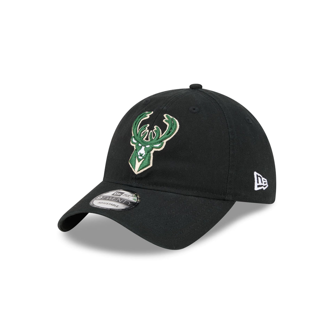 Milwaukee Bucks White 9TWENTY Adjustable Hat