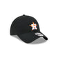 Houston Astros Black 9TWENTY Adjustable Hat