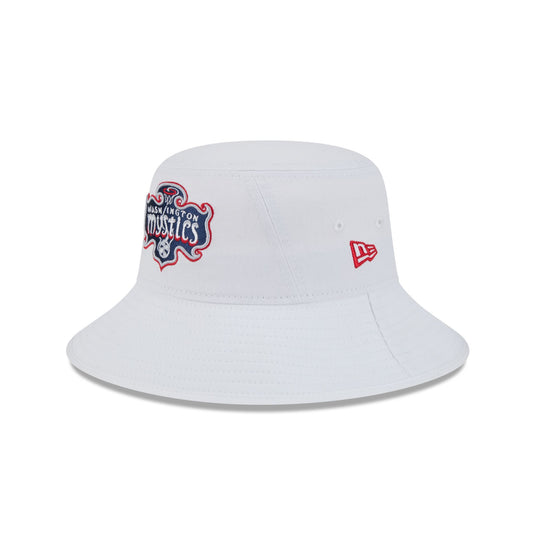 Indiana Fever Optic White Bucket Hat