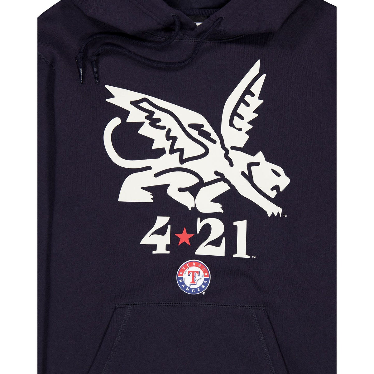 Texas Rangers City Connect Navy Hoodie