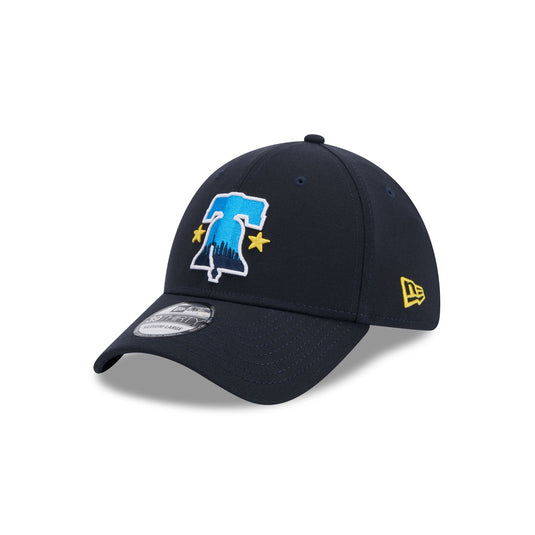 Philadelphia Eagles Team Classic Black 39THIRTY Stretch Fit Hat