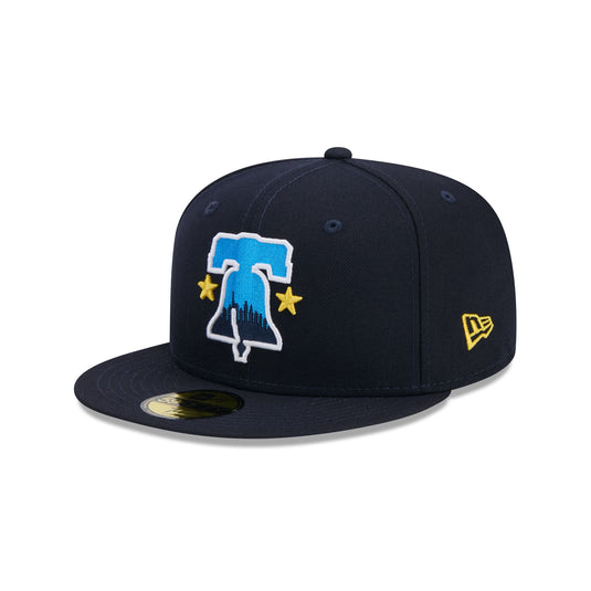 Philadelphia Phillies Blackout Basic 59FIFTY Fitted Hat