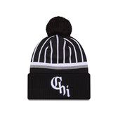 Chicago White Sox City Connect Pom Knit Hat