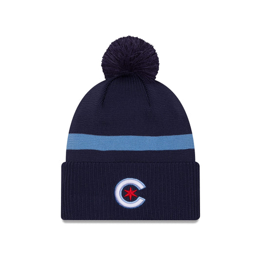 Detroit Tigers City Connect Pom Knit Hat