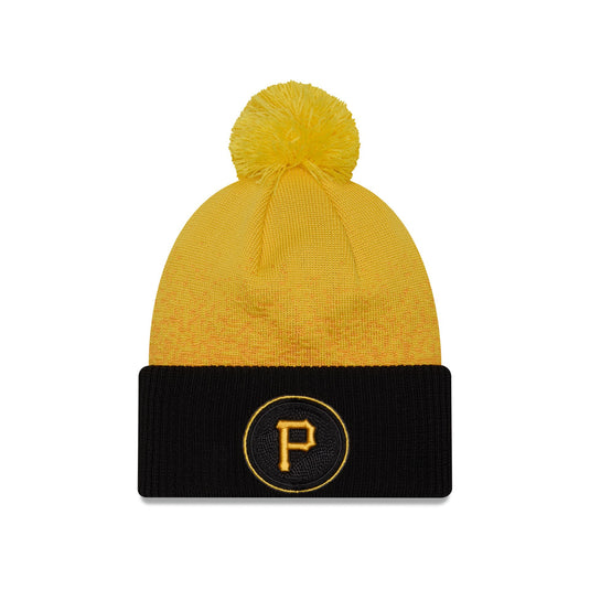 Chicago Cubs City Connect Pom Knit Hat