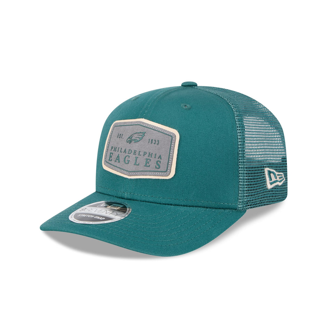 Philadelphia Eagles Camo 9SEVENTY Trucker Stretch-Snap Hat