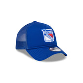 New York Rangers 9FORTY A-Frame Trucker Hat