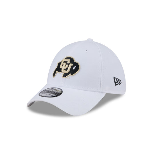 Colorado Rockies Optic White 39THIRTY Stretch Fit Hat